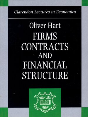 cover image of Firms, Contracts, and Financial Structure